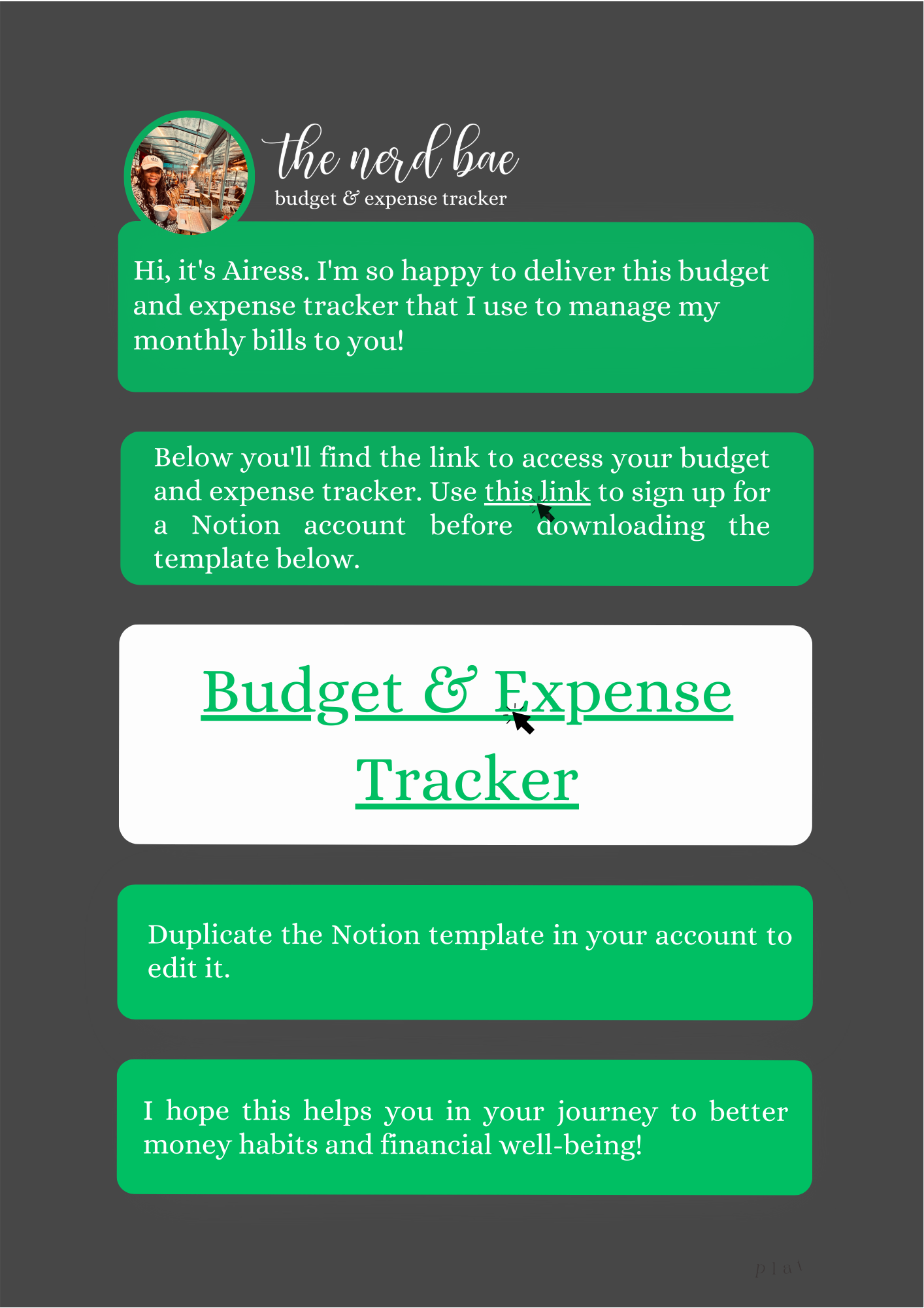 Notion Budget & Expense Tracker Template